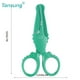 thumbnail image 4 of 1pc TANSUNG 5" Craft Scissors For Kids, Multipurpose Office Scissors In Crocodile, Dolphin, And Crab Designs, For Sewing, Crafting, DIY Projects, Cutting Paper Or Plastic, 4 of 5