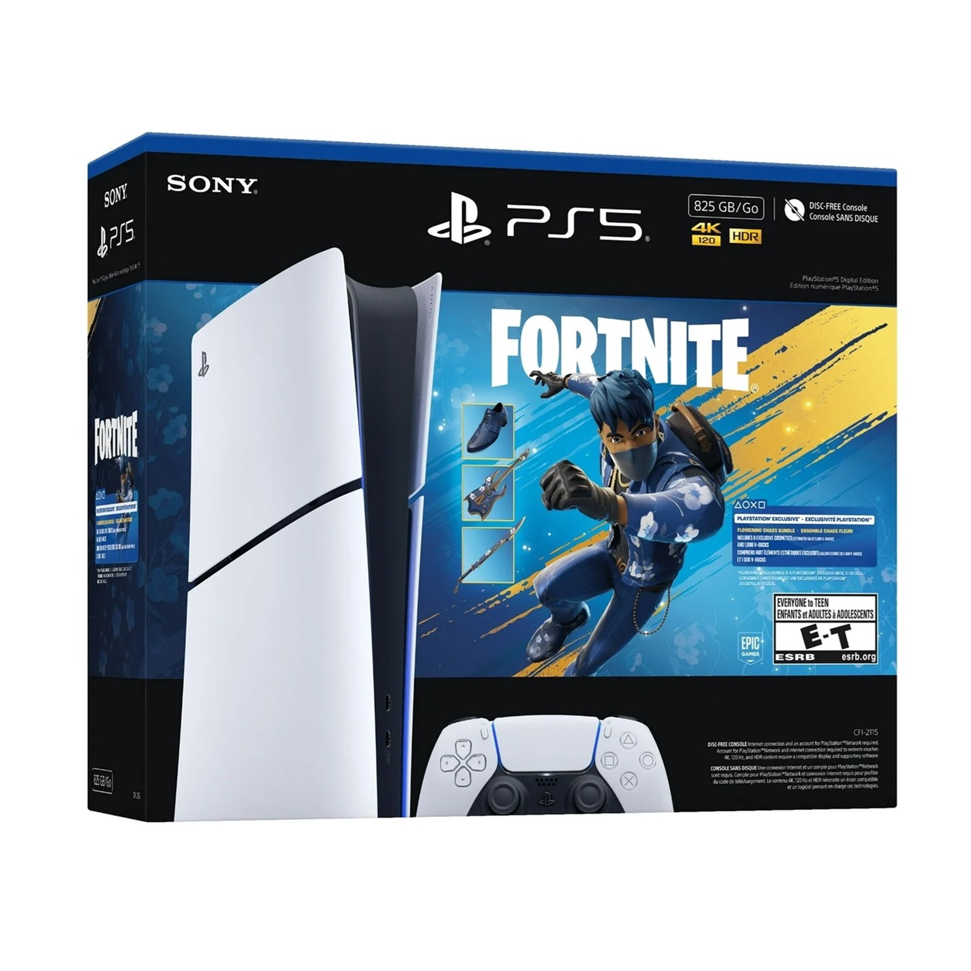 Playstation - Consola Ps5 Digital Fornite