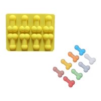 Genérico - Molde De Silicona Pene Moldes Silicona Reposteria Penes