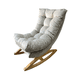 thumbnail image 2 of Silla Mecedora Coquette Beige Felpa, 2 of 3