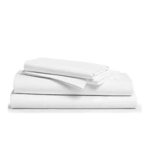 Genérico - Juego Sabanas 3Angeli Lujo 1800 Hilos 2 Plazas Color Blanco