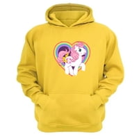 Genérico - Polerón Canguro Mi Pequeño Pony Amarillo Talla L Unisex