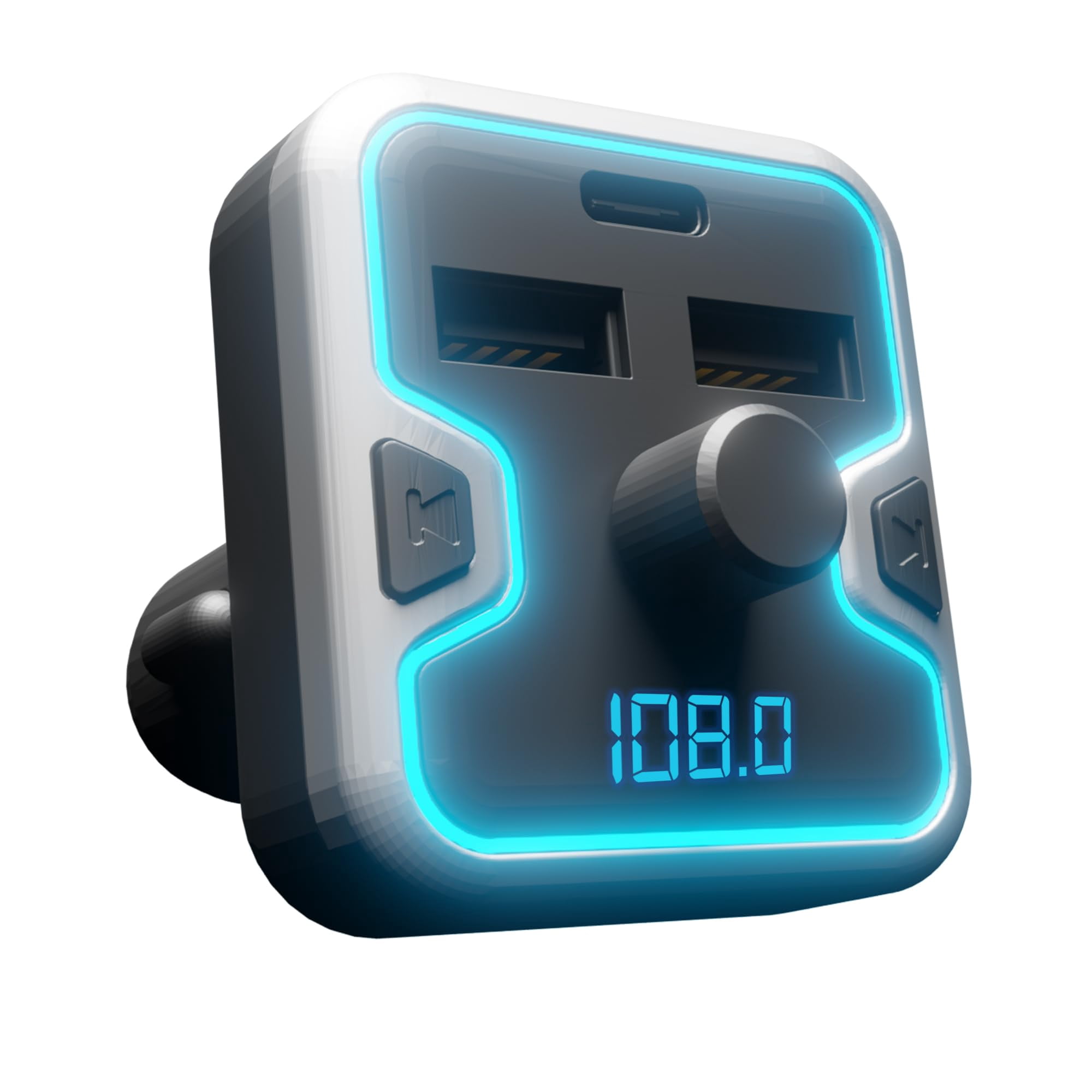 Car And Driver - Transmisor Fm Para Coche Y Conductor Cad-6005 Bluetooth 5.0