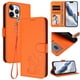 thumbnail image 2 of Funda de Gato tipo Libro para iPhone 13 Pro Max, Naranja, 2 of 6