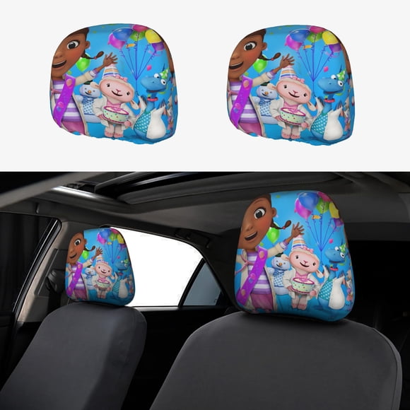 Doctora Juguetes Funda Protectora Universal para Reposacabezas de Coche.