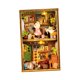 thumbnail image 1 of Casa De Muñecas De Madera, Recuerdos De Fiesta, Bloques De Construcción, Casa De Muñecas En Miniatura Realista, Apartamento, 1 of 3