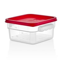 Gastroplast - Recipiente Cuadrado Polietileno 1.9 Lts