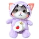 thumbnail image 5 of Gato Animal De Peluche Juguetes De Peluche Suave Gato Muñeca Campana Juguetes Para Sofá Lila, 5 of 5
