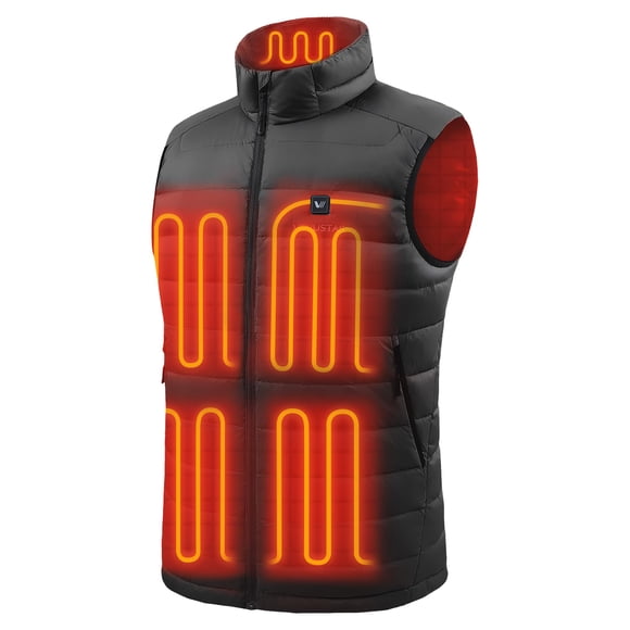 Chaleco térmico Venustas para hombre, reciclado y ligero