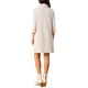 thumbnail image 3 of INSPIRE CHIC Vestido de Punto de Cuello Alto para Mujer, Manga 3/4, Vestidos Sueltos de Invierno para Atuendos Casuales y Elegantes M Beige, 3 of 6
