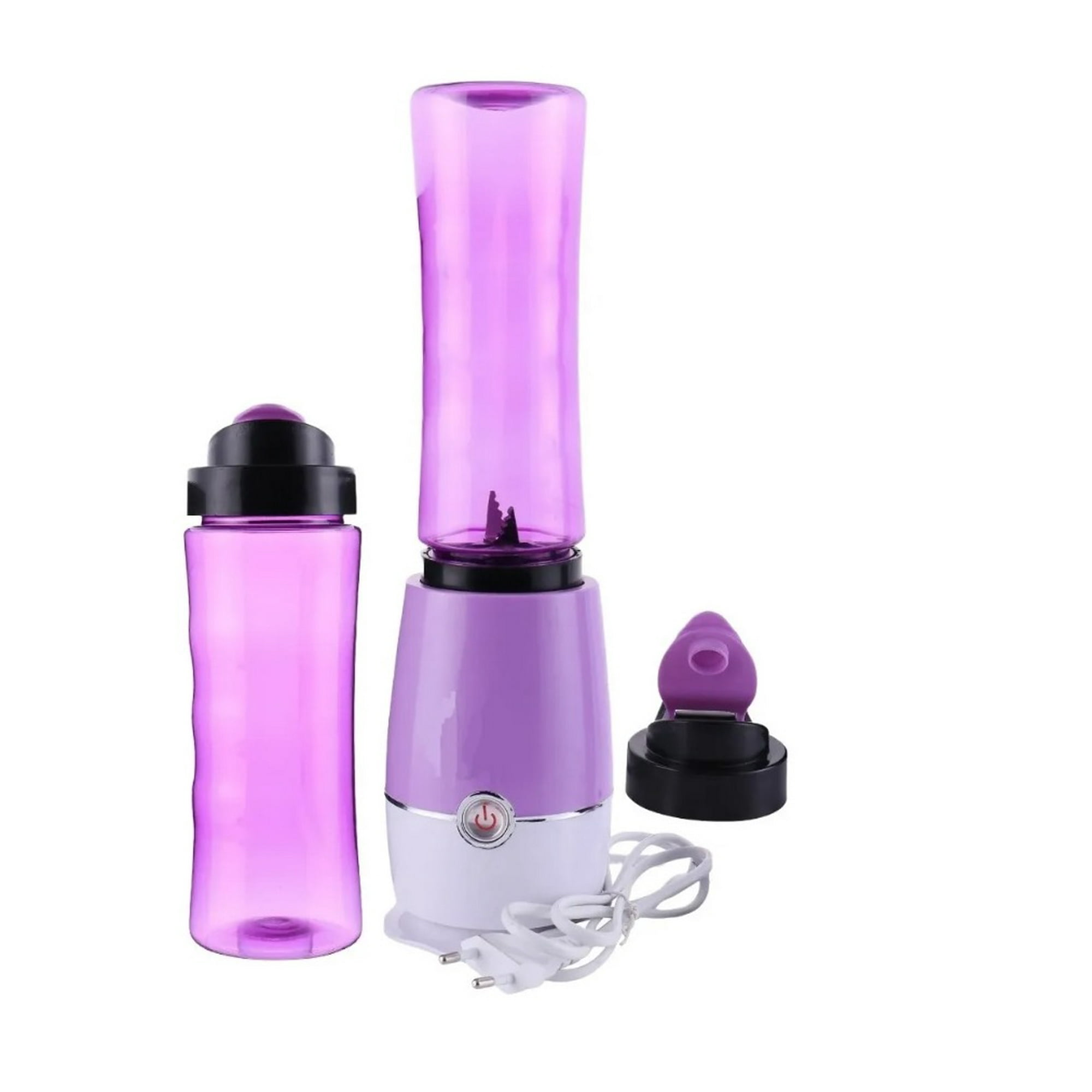 Tomasstore - Juguera Portátil Shake & Take 2 Vasos Morado