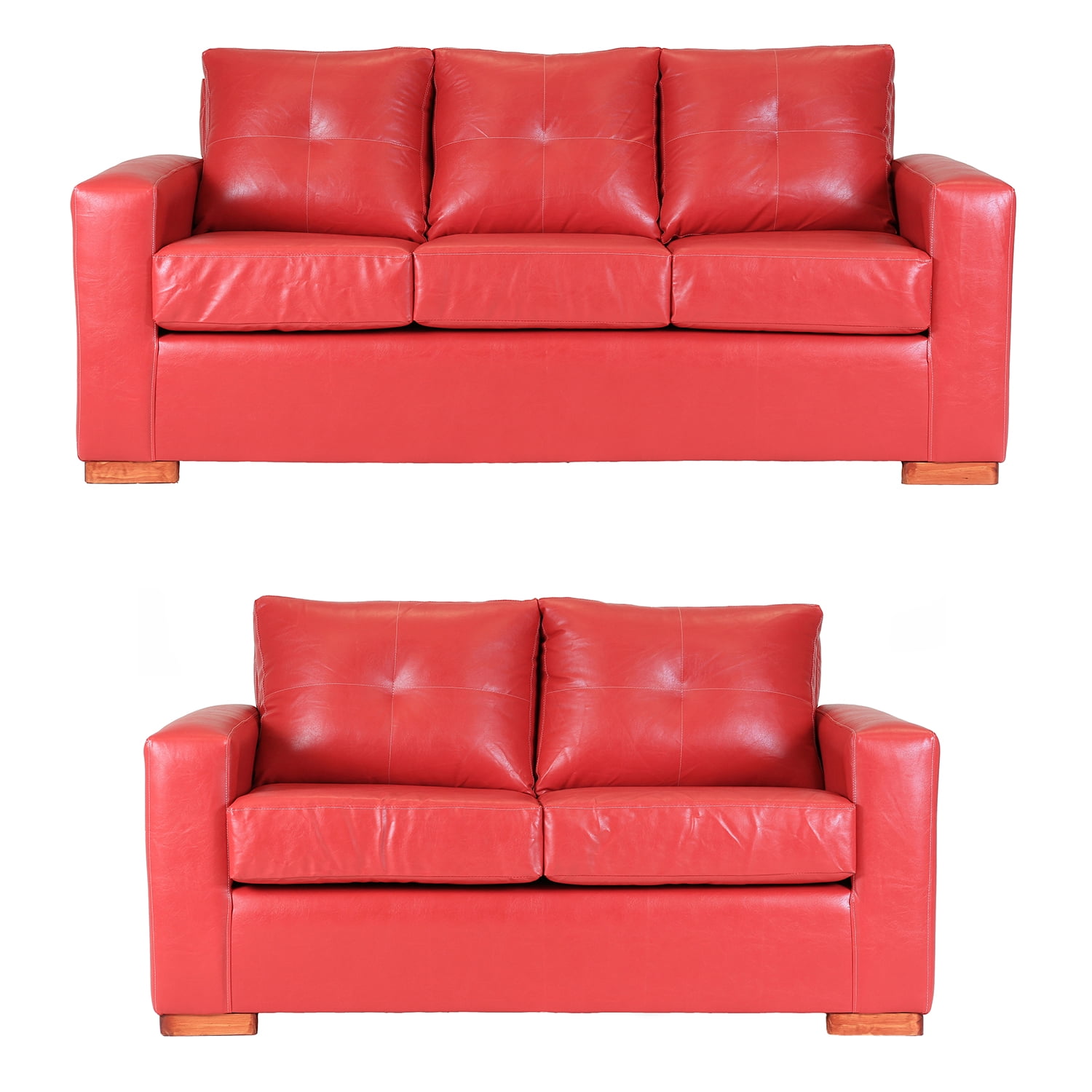 Muebles América - Living Franco 32 Rojo