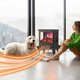 thumbnail image 5 of Calentador eléctrico para chimenea Techni Home Freestanding 1500W, 5 of 7