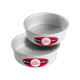 thumbnail image 1 of Moldes para tartas Fat Daddio's de aluminio anodizado redondos de 15,2 cm x 5,1 cm, 1 of 5