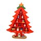 thumbnail image 5 of Decoraciones Para árboles De Navidad Con Compartimentos Madera 3D Para Chimeneas Kids Big Grid Red, 5 of 5
