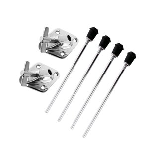 Bothyi - Pata De Tambor, Soportes De Tambor De Metal, Pierna Para Reemplazo De Instrumentos De Precusión De Tambor