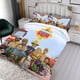 thumbnail image 3 of Sam el Bombero Conjunto de sábanas temático, trío de piezas, cómodo y amigable con la piel, diseño único, regalo de decoración para el hogar para familiares, amigos y fans,173cm *218cm, 3 of 6