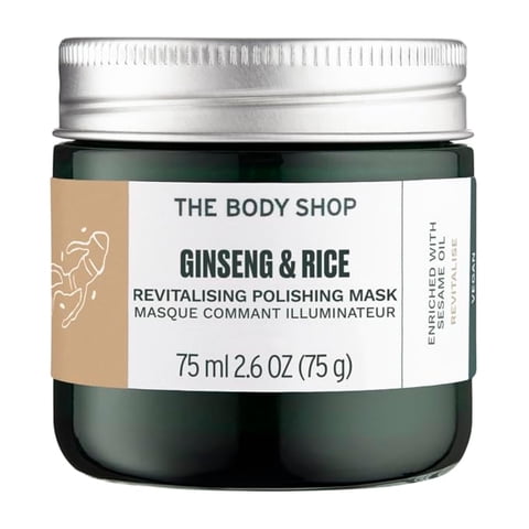 Mascarilla Facial The Body Shop Ginseng & Rice 75Ml Revitalizante