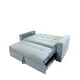 thumbnail image 2 of Sofa Cama Novus Tres Posiciones Gris Felpa, 2 of 3