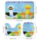 thumbnail image 3 of Pato y Ganso-theme 4-Piece Shower Curtain Set with Rugs, Waterproof Bathroom Decor Set Includes Bath Mat, U-Shaped Rug, Toilet Lid Cover and Curtain with Hooks, 3 of 6