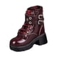thumbnail image 3 of Botas De Moda De Tacón Alto A Escala 1:6 Para Modelos De Muñecas De 12 Pulgadas, Figuras Femeninas, Color Rojo, 3 of 3