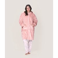 Lady Genny - Bata Polar Con Cierre | Abrigo Envolvente Para El Frío