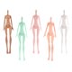 thumbnail image 5 of Cuerpo De Mu?eca Desnuda Con Estilo, Modelo De Chica Moderna, Juguete Para Mu?ecas X5, 5 of 5