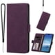 thumbnail image 3 of Funda Billetera Delgada para Google Pixel 8a con Ranuras y Soporte Morado oscuro, 3 of 6