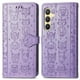 thumbnail image 1 of Funda Cartera FOXDOCK para Samsung Galaxy S24 , Flip PU con Relieve de Gatos y Perros, Tarjetero y Soporte, 1 of 6
