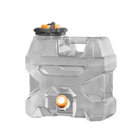 Magideal - Cubo De Agua Para Acampar, Barril De Agua Pura, Portátil, Apto Para Uso Alimentario, Contenedor De Almacenamiento De Líquidos De Pc, Bidón Para Automó 12 Litros