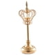 thumbnail image 3 of Corona De Oro Adorno De Candelabro Té Soporte De Luz Foto Prop Decoración De Mesa L, 3 of 5