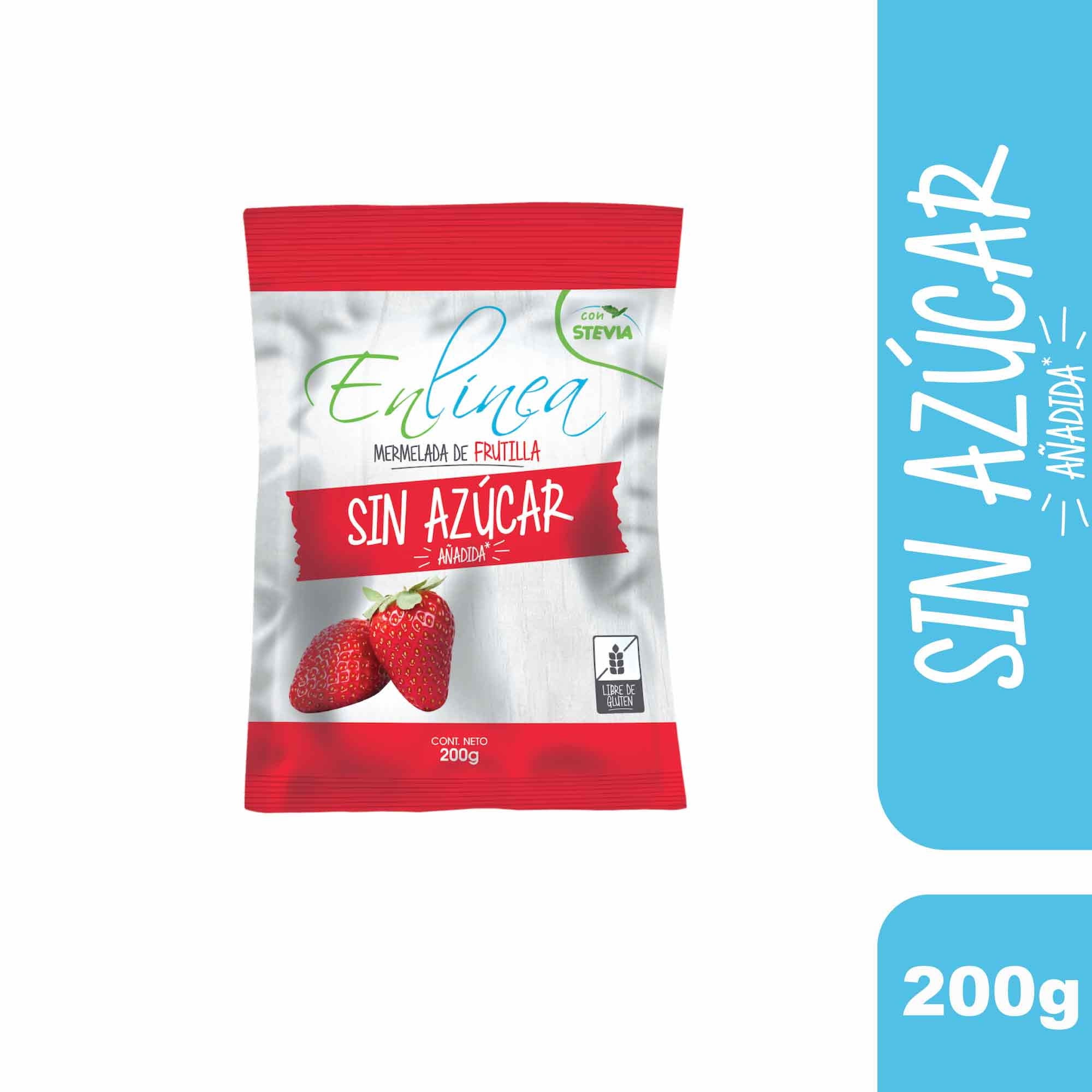 Mermelada Frutilla Sin Azúcar 200 g En Línea