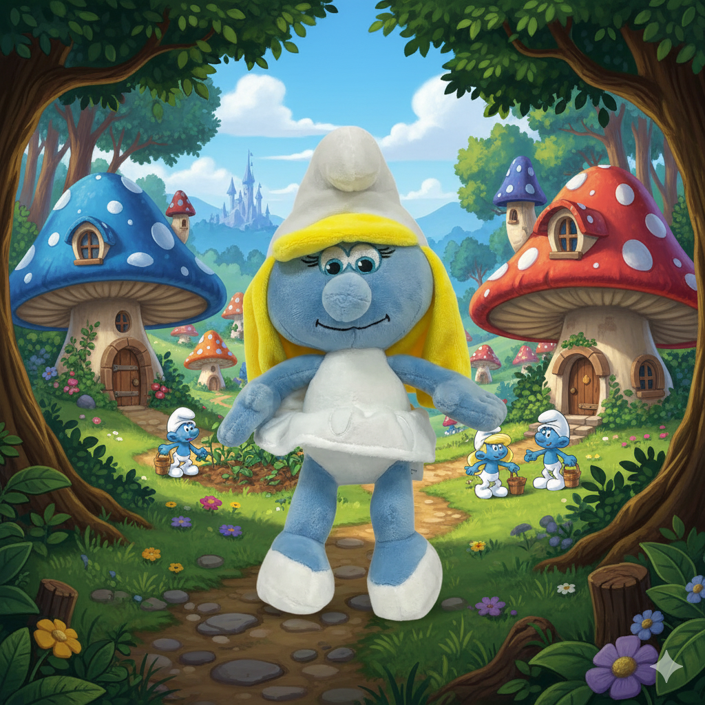 Toyng - Peluche Pitufina - Los Pitufos