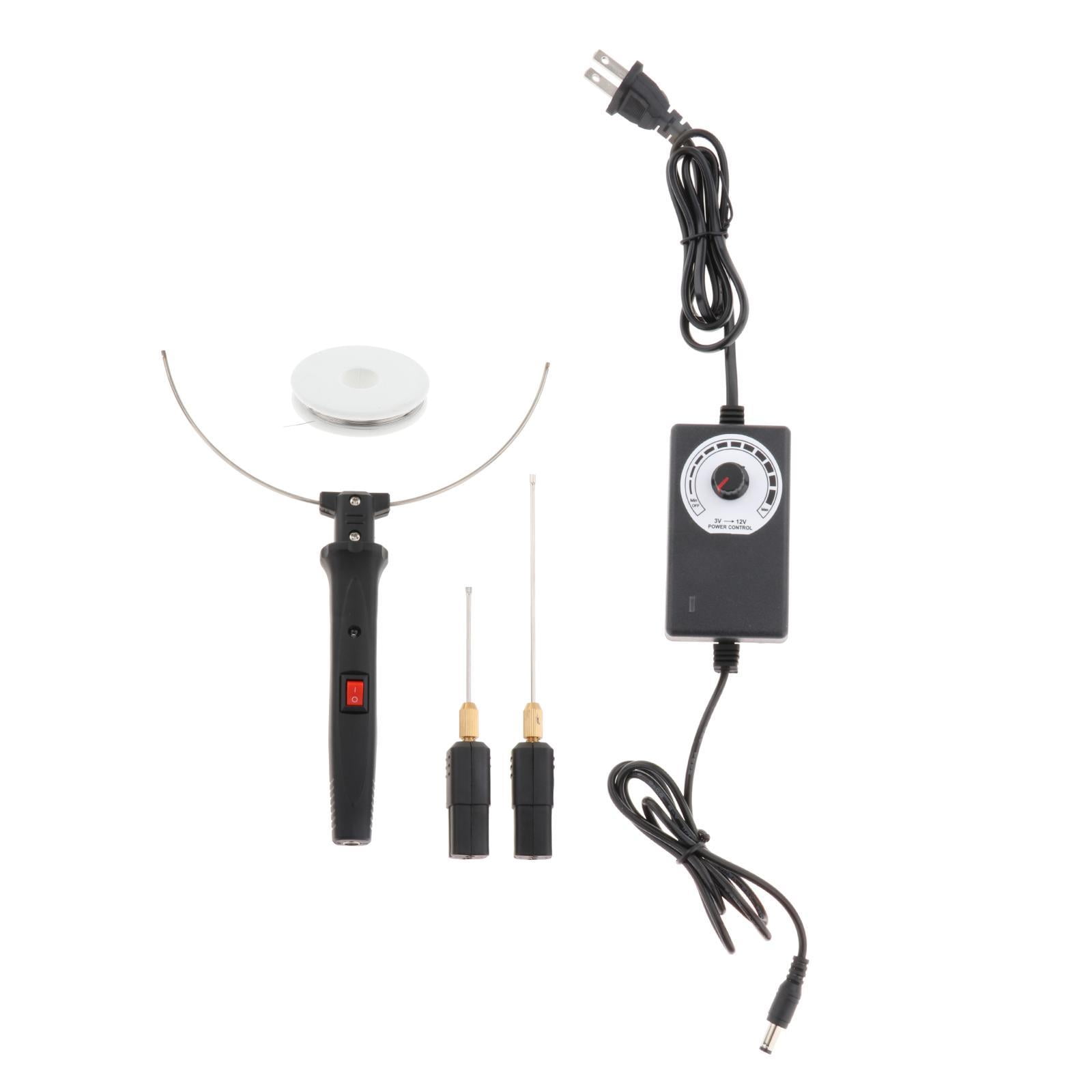 Bothyi - Máquina Cortadora De Espuma De Poliestireno De Cera De Alambre Caliente Eléctrico Pluma De Corte Traje De Cinco Piezas