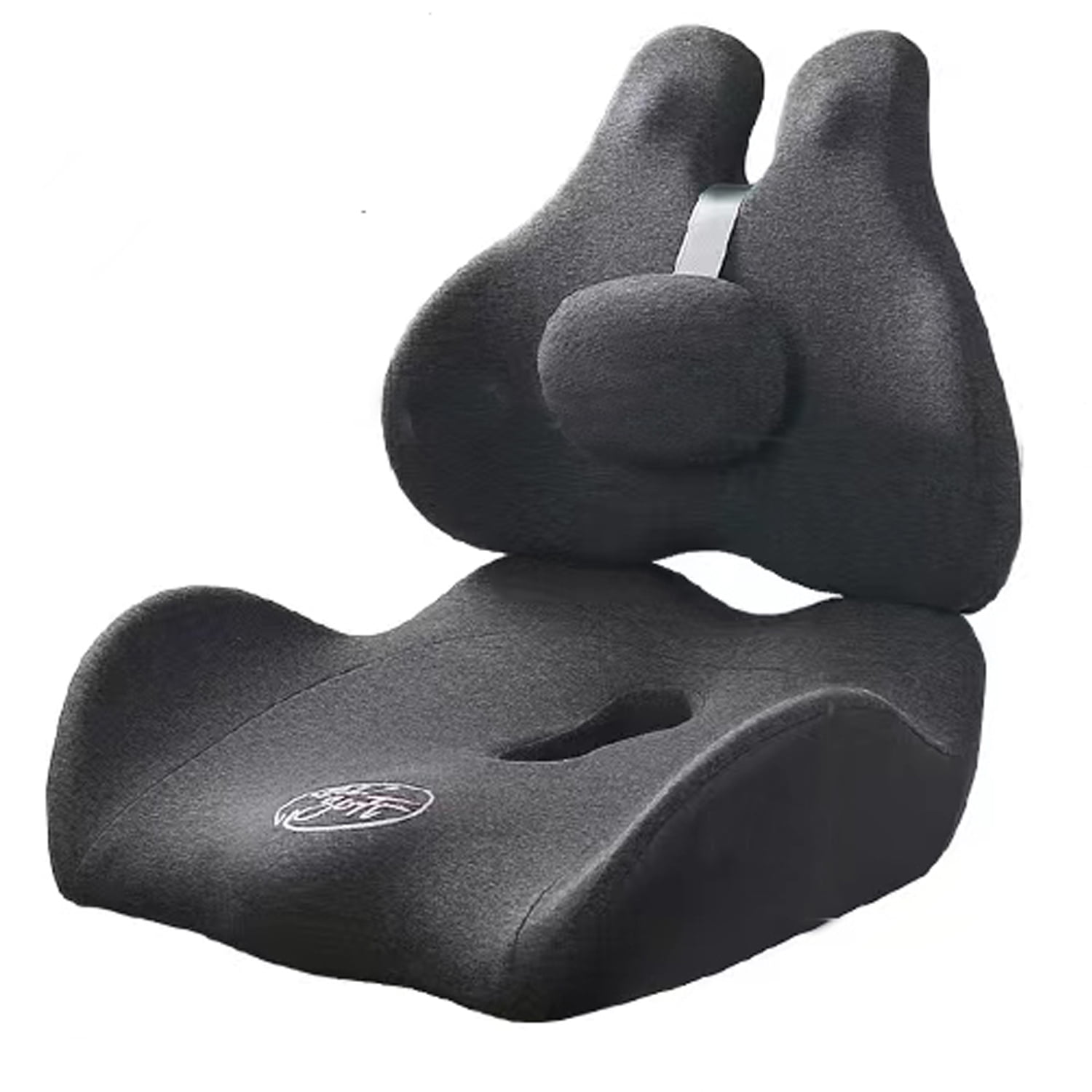 Newo - Cojín Y Respaldo Lumbar Para Coxis Silla Y Automóvil