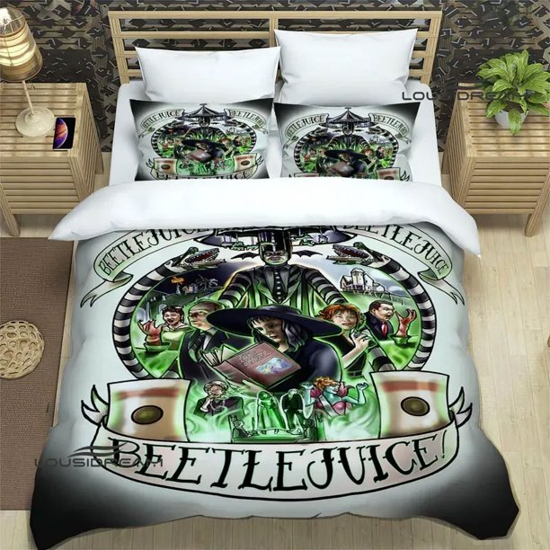Horror movie B-Beetlejuice Bedding Sets exquisite supplies set duvet cover bed comforter set bedding set luxury birthday gift