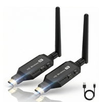 Emetres - Hdmi Inalambrico Transmisor Y Receptor 1080P Adaptador Negro