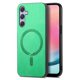 thumbnail image 4 of Magnetic Slim Case for Samsung Galaxy A24 with Camera Guard & Anti-Scratch Back Green, 4 of 6