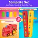 thumbnail image 5 of Juego automático Domino Train Atlasonix, 300 fichas de dominó para niños de 3 a 5 años, 5 of 9