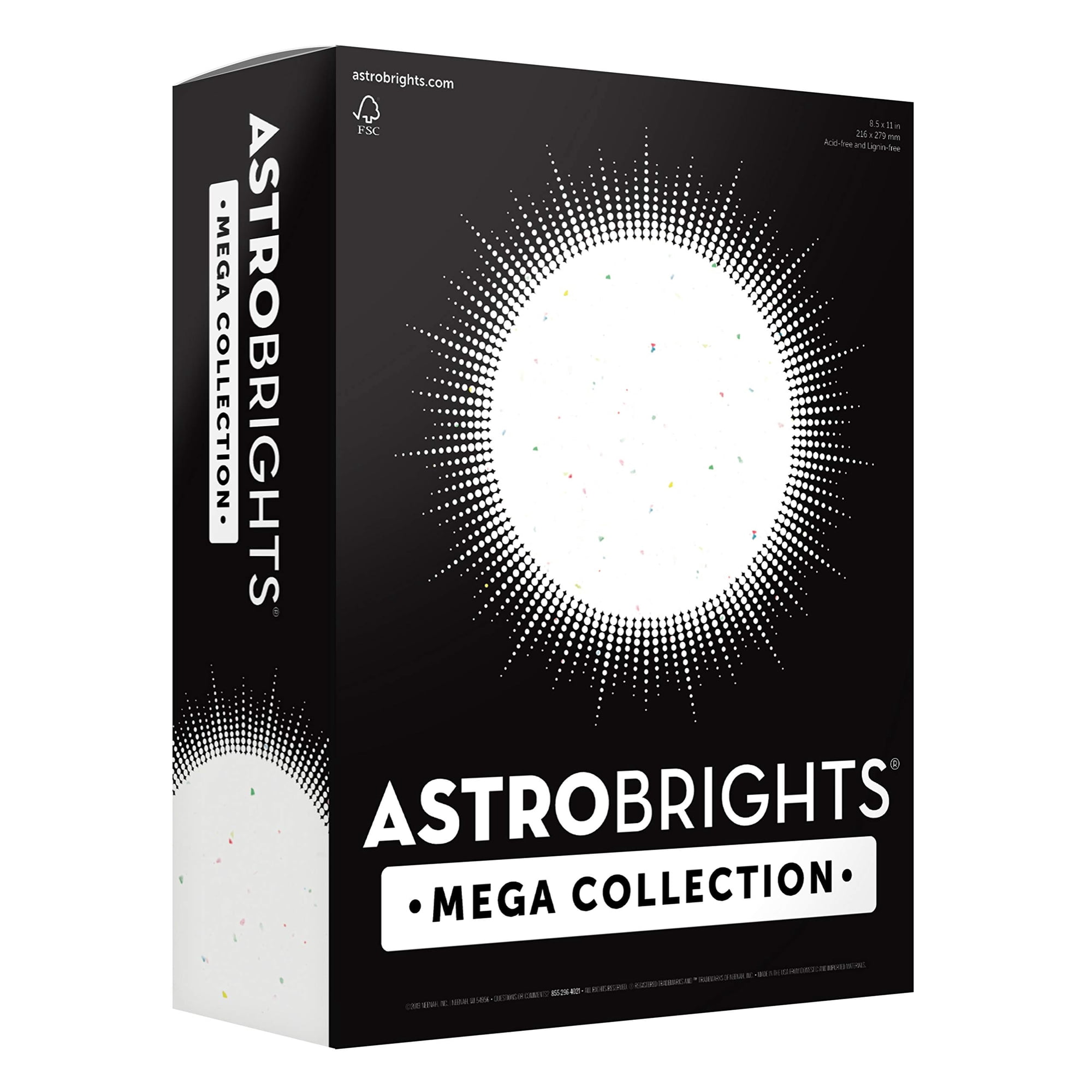 Cartulina De Colores Astrobrights Mega Collection, 320 Hojas
