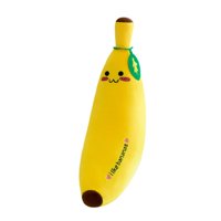Magideal - Almohada De Plátano, Peluche De Animal De Plátano, Muñeco De Plátano, Suave, Juguete De Fruta, Juguete De Plátano De Peluche Para Cumpleaños De Niños 35Cm Lindo