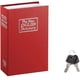 thumbnail image 1 of Caja Fuerte Simulada Libro Cofre Seguridad Rojo, 1 of 3