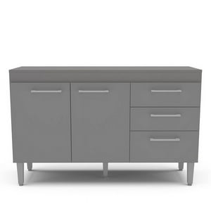Vekka Home - Mueble Base New Opie Grafito 120 Cm