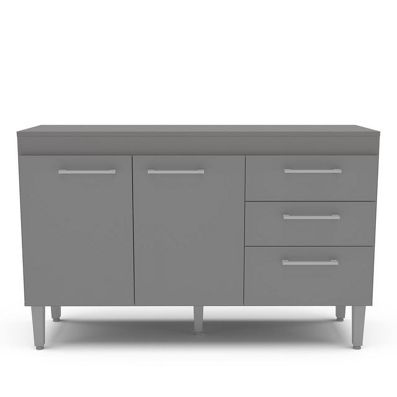 Vekka Home - Mueble Base New Opie Grafito 120 Cm