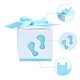 thumbnail image 3 of 10 Cajas Papel Regalo Decoración Baby Showers Niño, 3 of 10