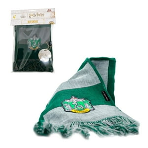 Bufanda Rayada Harry Potter Slytherin 190 X 22 Cm