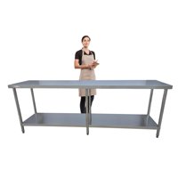 Prochef - Meson Centro 240 Cm 100% Inoxidable