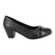 thumbnail image 1 of Zapato Tacón Ancho Afra Negro Alquimia, 1 of 7
