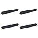 thumbnail image 1 of 4 Soportes Para Papel Higiénico Con Resorte Y Varilla Flexible De Repuesto, Color Negro, 1 of 5