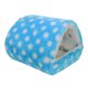 thumbnail image 5 of mascota triángulo hamaca loro pájaro pequeño animal casa cálida choza nido azul l, 5 of 5